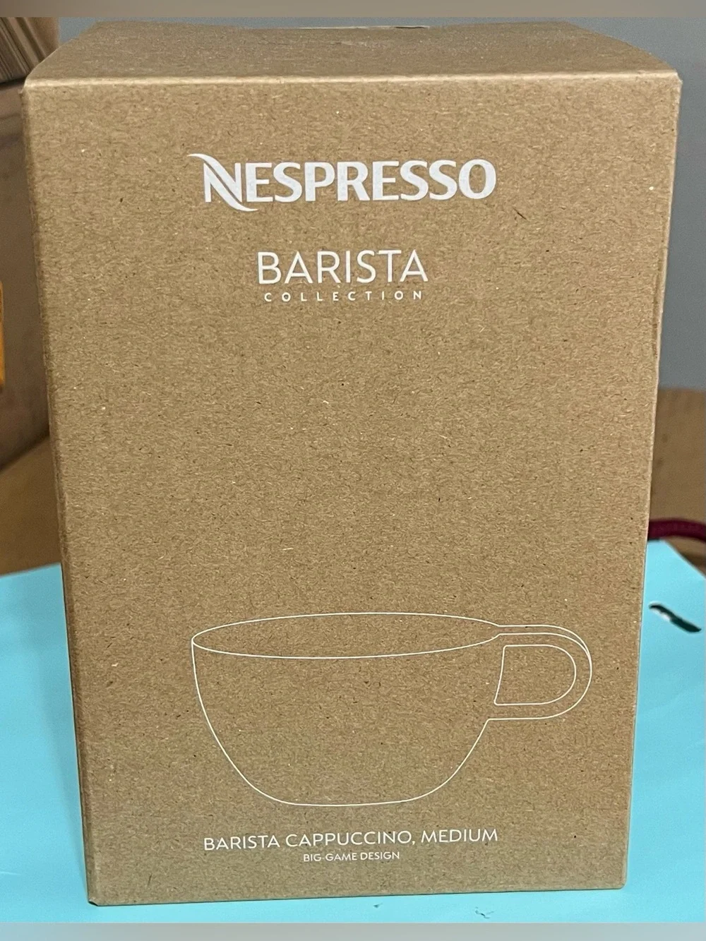NEW Espresso Medium Cappuccino 2 Cups in Matte Gray